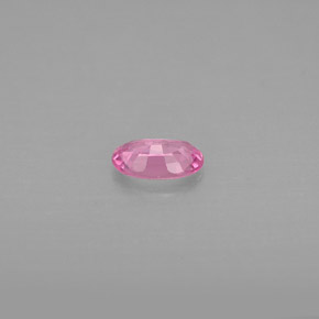 Zafiro rosa natural de 0,47 ct, corte óvalo, VVS-VS
