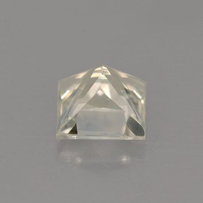 Zafiro amarillo natural de 1,56 ct, cuadrado, VVS-VS