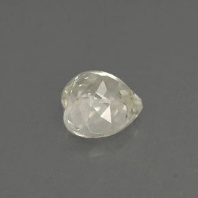 Zafiro amarillo natural de 1,15 ct, forma de corazón, VVS-VS