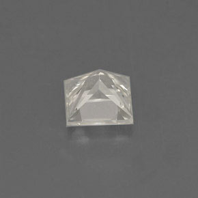 Zafiro amarillo natural de 0,75 ct, cuadrado, VVS-VS