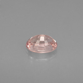 Zafiro rosa natural de 0,70 ct, corte óvalo, VVS