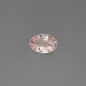 Zafiro rosa natural de 0,51 ct, corte óvalo, VS