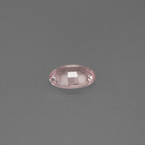 Zafiro rosa natural de 0,51 ct, corte óvalo, VS