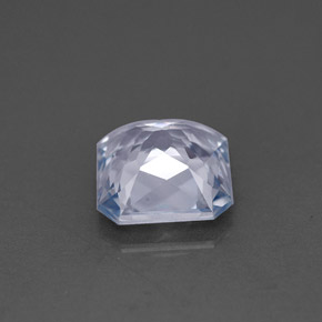 Zafiro azul natural de 1,82 ct, corte esmeralda, VVS