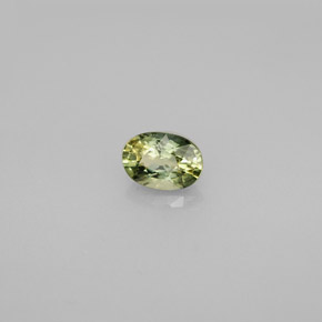Zafiro multicolor natural de 0,65 ct, corte óvalo, VVS-VS