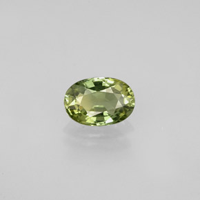 Zafiro multicolor natural de 0,62 ct, corte óvalo, VVS