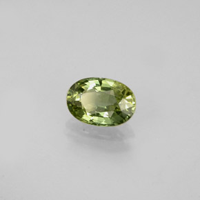 Zafiro multicolor natural de 0,62 ct, corte óvalo, VVS