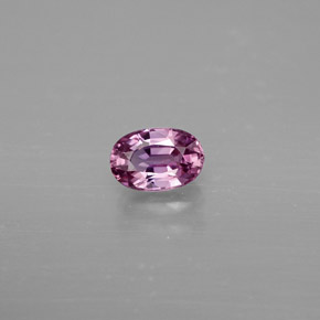 Zafiro violeta natural de 0,71 ct, corte óvalo, VVS-VS