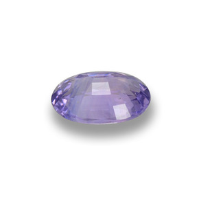 Zafiro violeta natural de 0,55 ct, corte óvalo, VS