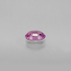Zafiro rosa natural de 0,58 ct, corte óvalo, VVS-VS