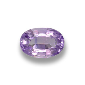 Zafiro violeta natural de 0,64 ct, corte óvalo, VVS-VS