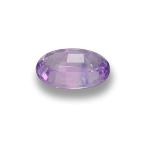 Zafiro violeta natural de 0,64 ct, corte óvalo, VVS-VS