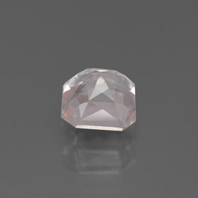 Zafiro rosa natural de 1,32 ct, corte esmeralda, VVS-VS