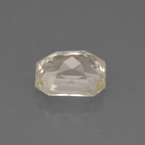 Zafiro amarillo natural de 1,60 ct, corte esmeralda, VVS-VS
