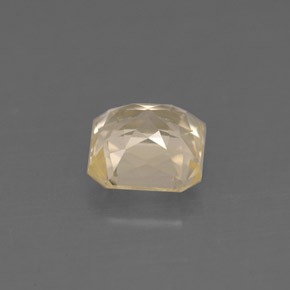Zafiro amarillo natural de 1,33 ct, corte esmeralda, VVS-VS