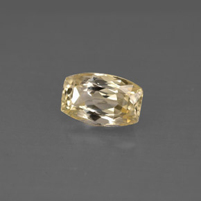 Zafiro amarillo natural de 1,72 ct, forma elegante, VS