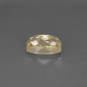 Zafiro amarillo natural de 1,72 ct, forma elegante, VS