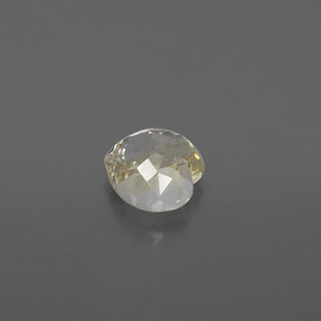 Zafiro amarillo natural de 1,40 ct, forma de corazón, VVS-VS