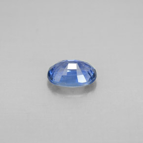 Zafiro azul natural de 1,05 ct, corte óvalo, VS