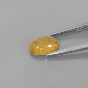 Zafiro oro natural de 1,74 ct, transparente, transparente / translúcido