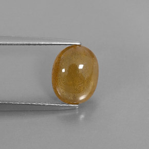 Zafiro oro natural de 2,72 ct, transparente, transparente / translúcido