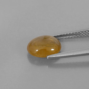 Zafiro oro natural de 2,72 ct, transparente, transparente / translúcido