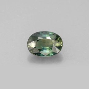 Zafiro multicolor natural de 1,14 ct, corte óvalo, VS-SI