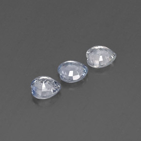 Gemas de zafiro azul natural de  ct, forma de corazón, VVS-VS