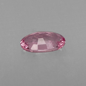 Zafiro rosa natural de 0,27 ct, corte óvalo, VVS