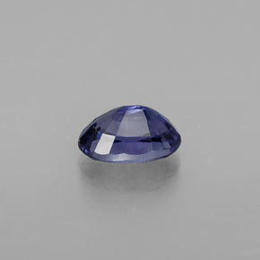 Zafiro violeta natural de 0,68 ct, corte óvalo, VS-SI