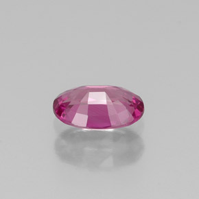 Zafiro violeta natural de 0,51 ct, corte óvalo, VVS