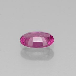 Zafiro rosa natural de 0,48 ct, corte óvalo, VS
