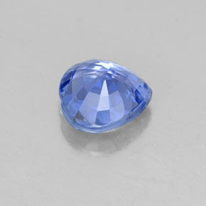 Zafiro azul natural de 1,15 ct, forma de corazón, VVS
