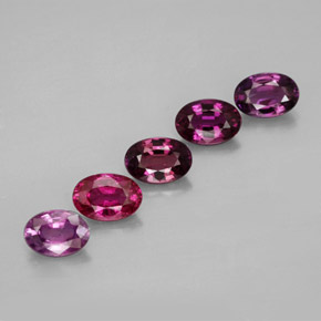 Gemas de zafiro multicolor natural de 3,13 ct, corte óvalo, VVS-VS