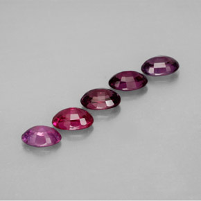 Gemas de zafiro multicolor natural de 3,13 ct, corte óvalo, VVS-VS