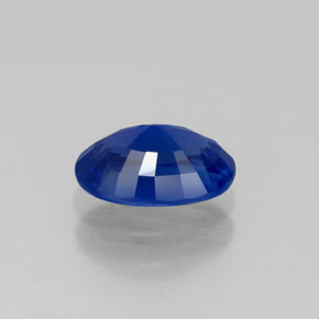 Zafiro azul natural de 1,07 ct, corte óvalo, VVS-VS