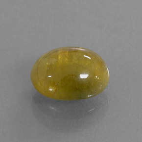 Zafiro amarillo natural de 2,09 ct, transparente, transparente / translúcido