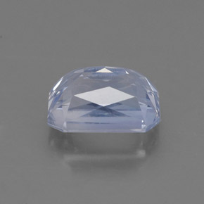 Zafiro azul natural de 1,85 ct, corte esmeralda, VS