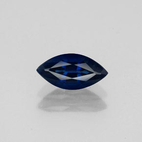 Zafiro azul natural de 1,04 ct, marquesa, VS-SI
