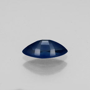 Zafiro azul natural de 1,04 ct, marquesa, VS-SI