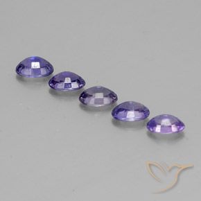 Gemas de zafiro multicolor natural de 2,89 ct, corte óvalo, VS