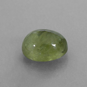 Zafiro verde natural de 3,07 ct, transparente, transparente / translúcido