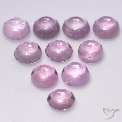 2.27ctw Natural Rosado muy claro Zafiro, Redondo, Transparente