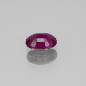 Zafiro violeta natural de 0,62 ct, corte óvalo, VVS-VS