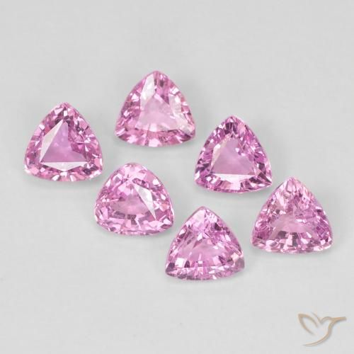 1.79ctw Natural Rosado muy claro Zafiro, Trillón, VS