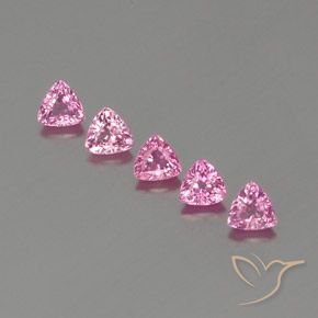 1.69ctw Natural Rosa Zafiro, Trillón, VS