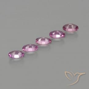 Gemas de Zafiro Rosado púrpura natural de 1.60 ct, Ovalada, VS