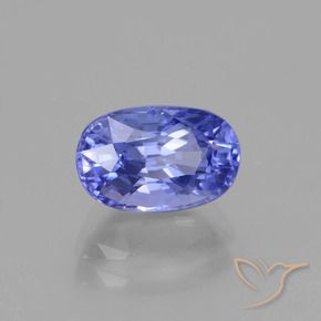 Zafiro Azul eléctrico natural de 2.14 ct, Ovalada, VS