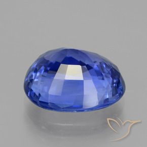 Zafiro Azul aciano natural de 5.67 ct, Ovalada, VS