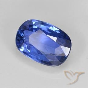 Zafiro Azul aciano natural de 5.07 ct, Ovalada, VS